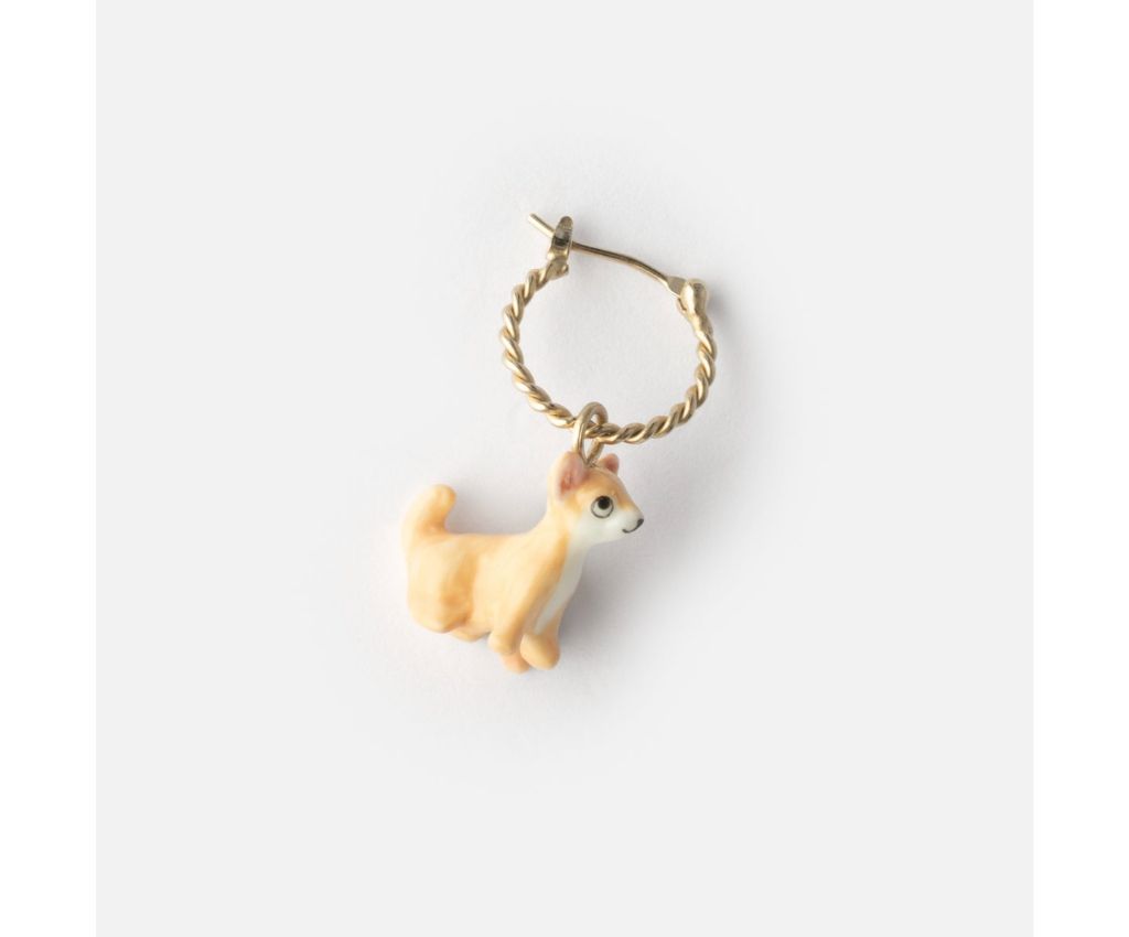 Chihuahua dog mini earring - Sold individually